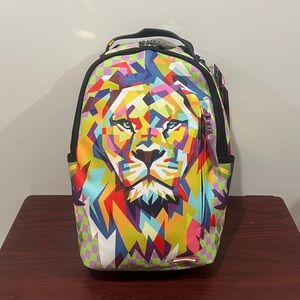Sprayground x Sandflower, African Intelligence Backpack